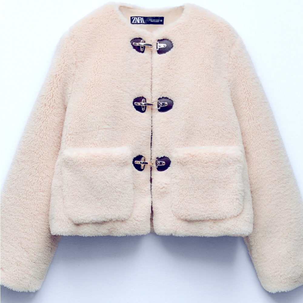 New fur coat (Teddy bear)🧸Zara